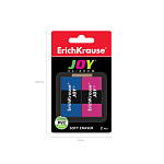 Набор из 2 ластиков ErichKrause JOY® Rainbow (в блистере)