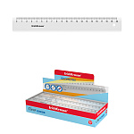 ЛИНЕЙКА 20 СМ, ERICHKRAUSE CLEAR, ПРОЗРАЧНЫЙ /45/900/ РФ