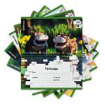 ТЕТРАДЬ 12 Л, КЛ. ERICHKRAUSE PIXEL ANIMALS, MIX-PACK /10/280/ 