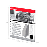 ЛОТОК ВЕРТ. ERICHKRAUSE COMPASS, CLASSIC, МЕТАЛЛ. СЕТЧАТЫЙ, ЧЕРНЫЙ /12/