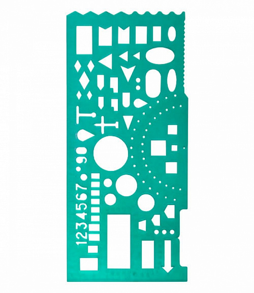 ЛИНЕЙКА ОФИЦЕРСКАЯ СТАММ, ГИБКАЯ /20/100//РФ