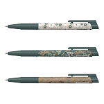 РУЧКА ШАР. АВТ. ERICHKRAUSE NATURAL LIFE MATIC&GRIP, СИНИЙ, ТУБУС /24/144/1728/