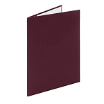 ПАПКА АДРЕСНАЯ БЕЗ ПОДПИСИ, А4, OFFICE SPACE, БУМВИНИЛ, БОРДОВЫЙ, ИНД. УПАК /