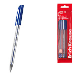 Набор из 3 ручек шариковых ErichKrause ULTRA-10 Stick Classic 0.7, Super Glide Technology, цвет чернил синий (в пакете)