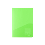 УГОЛОК А4. ПЛАСТ. ERICHKRAUSE GLOSSY NEON, 0,18 ММ, 2 КАРМАНА, ПОЛУПРОЗР. АССОРТИ /12/324/ РФ