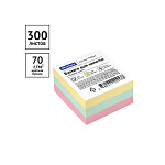 БЛОК Д/ЗАПИСИ 50*50 ММ, 300Л, OFFICE SPACE, 3 ЦВЕТА /12/