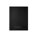 ПАПКА С ФАЙЛАМИ НА 40 КАРМАНОВ. ERICHKRAUSE MEGAPOLIS, 0,6 ММ, ЧЕРНЫЙ, НА СПИРАЛИ /4/РФ