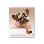 ТЕТРАДЬ 18 Л, ЛИН. ERICHKRAUSE FRENCHIE, ВЫБ. УФ-ЛАК, MIX-PACK /10/200/