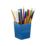 Набор школьный пластиковый ErichKrause® Base, Ice Metallic, синий