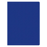 ПАПКА С ФАЙЛАМИ НА 100 КАРМАНОВ. SILWERHOF ЭКО, 0,7 ММ, СИНИЙ /20/2063000/РФ