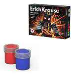 КРАСКИ ГУАШ. 12 ЦВ. ERICHKRAUSE КУБОМИР, 17 МЛ, АССОРТИ, К/К /18/