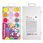 КРАСКИ АКВ. 18 ЦВ. ERICHKRAUSE SAFARI NEON+PASTEL+PEARL, УФ ЗАЩИТА, П/К, Е/П /7/21/ РФ
