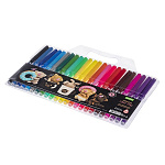 ФЛОМАСТЕРЫ НАБ. 24 ЦВ. ХАТБЕР ЭКО. КОФЕЙНЫЕ КОТЫ, БЛИСТЕР, Е/П /12/