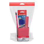 Набор настольный пластиковый ErichKrause® Base, Bubble Gum, розовый