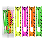 ЗАКЛАДКА ERICHKRAUSE MATT NEON, ПЛАСТ. ФИГУР. НАБОР 04ШТ, АССОРТИ /12/ 