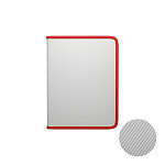 ПАПКА ДЛЯ ТЕТРАДЕЙ, А5+, ERICHKRAUSE DIAGONAL CLEAR, 0,5 ММ, НА МОЛНИИ, АССОРТИ /4/40/РФ