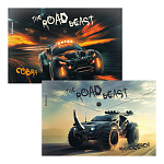 КОНВЕРТ ПЛАСТ. НА КНОПКЕ, A4, ERICHKRAUSE ROAD BEAST, 0.16 ММ, АССОРТИ /12/240/ РФ