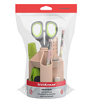 Набор настольный вращающийся пластиковый ErichKrause® Mini Desk, Powder, ассорти из 4 цветов