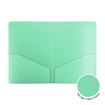 УГОЛОК А4. ПЛАСТ. ERICHKRAUSE MATT PASTEL BLOOM, 0,18 ММ, 2 КАРМАНА, НЕПРОЗР. АССОРТИ /12/324/ РФ