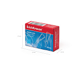 СКРЕПКИ 25 ММ/100 ШТ. ERICHKRAUSE, ТРЕУГОЛ. НИКЕЛ. /24/144/