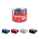 ТОЧИЛКА ПЛАСТ. ERICHKRAUSE EASYSHARP DUO, CLASSIC, АССОРТИ, ТУБУС /30/540/ РФ