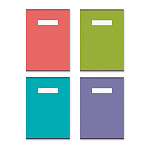 ТЕТРАДЬ 60 Л, B5, КЛ. ERICHKRAUSE UNICOLOR BRIGHT, НА СКОБЕ, MIX-PACK /4/40/РФ