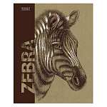 ТЕТРАДЬ 80 Л, А5, КЛ, ХАТБЕР. ДИКИЕ ЖИВОТНЫЕ, КРАФТ, НА СКОБЕ /7/70/