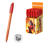 РУЧКА ШАР. ERICHKRAUSE U-108 ORANGE STICK 1.0 ULTRA GLIDE TECHNOLOGY, КРАСНЫЙ /50/200/2400/