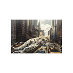 КОНВЕРТ ПЛАСТ. НА КНОПКЕ, A4, ERICHKRAUSE BIG CITY CATS, 0.16 ММ, АССОРТИ /12/240/ РФ