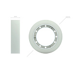 клейкая лента 12 мм*20 м. erichkrause invisible, прозрачная /36/720/