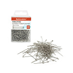 БУЛАВКА 500 ШТ. 30 ММ, BRAUBERG, УНИВЕРСАЛЬНАЯ, ПЕТЕЛЬКА, П/У /24/