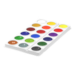 КРАСКИ АКВ. 18 ЦВ. ERICHKRAUSE BASIC, АССОРТИ, КАРТОН, Е/П /27/ РФ