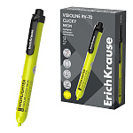 МАРКЕР ТЕКСТ. АВТ. ERICHKRAUSE ВИЗИОЛАЙН RV-70 КЛИКY НЕОН, ЖЕЛТЫЙ /12/144/864/