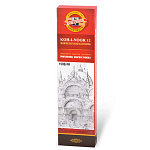 карандаш ч/г koh-i-noor, 4н, граненый /12/144/