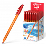 РУЧКА ШАР. ERICHKRAUSE U-108 ORANGE STICK 1.0 ULTRA GLIDE TECHNOLOGY, КРАСНЫЙ /50/200/2400/