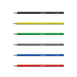 КАРАНДАШ Ч/Г ERICHKRAUSE CLASSIC 100, HB, ПЛАСТ. ШЕСТИГРАН. /12/144/2880/