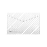 КОНВЕРТ ПЛАСТ. НА КНОПКЕ, A4, ERICHKRAUSE CLEAR LINES, 0.16 ММ, АССОРТИ /12/240/