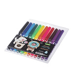 ФЛОМАСТЕРЫ НАБ. 12 ЦВ. ХАТБЕР ЭКО. КОФЕЙНЫЕ КОТЫ, БЛИСТЕР, Е/П /12/