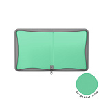 ПАПКА ДЛЯ ТЕТРАДЕЙ, А5+, ERICHKRAUSE MATT PASTEL BLOOM, 0,6 ММ, НА МОЛНИИ, АССОРТИ /4/40/ РФ