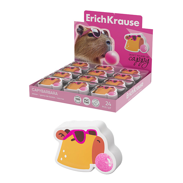 ЛАСТИК ERICHKRAUSE КАПИБАРА, РАЗНОЦВЕТНЫЙ /24/576/