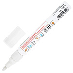 МАРКЕР-КРАСКА STAFF PROFIT, 2-4ММ, ЛАКОВЫЙ, НИТРО-ОСНОВА, БЕЛЫЙ /12/