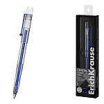 Ручка гелевая ErichKrause Crystal Stick Classic 0.5, цвет чернил синий (в пэт-боксе по 1 шт.)