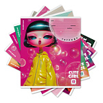 ТЕТРАДЬ 12 Л, КЛ. ERICHKRAUSE BUBBLE GIRL, ВЫБ. УФ-ЛАК, MIX-PACK /10/280/ 