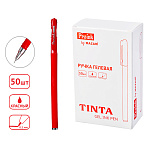 РУЧКА ГЕЛ. MAZARI TINTA, 0,5 ММ, КОРПУС ЦВ. ПЛАСТ. ИГОЛЬЧАТЫЙ, КРАСНЫЙ, К/К /50/2400/