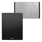 ПАПКА С ФАЙЛАМИ НА 30 КАРМАНОВ. ERICHKRAUSE CLASSIC, 0,4 ММ, ЧЕРНЫЙ /4/ РФ