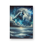 БЛОКНОТ-БИЗНЕС 64 Л, А6, КЛ, СВЕТОЧ. ВОЮ НА ЛУНУ, ГЛЯНЦ. ЛАМ. /4/24/