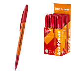 РУЧКА ШАР. ERICHKRAUSE SLENDER STICK ORANGE 0.7, SUPER GLIDE TECHNOLOGY, КРАСНЫЙ /50/200/2400/