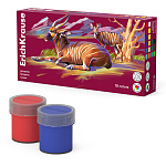 КРАСКИ ГУАШ. 18 ЦВ. ERICHKRAUSE SAFARI, УФ ЗАЩИТА, 20 МЛ, К/К /9/ РФ