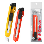 НОЖ КАНЦЕЛЯРСКИЙ 18.0 ММ. ERICHKRAUSE STANDARD, АССОРТИ, ПОЛИБЕГ /12/720/