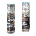 КАРАНДАШ Ч/Г ERICHKRAUSE MAGIC PET, HB, ПЛАСТ, С ЛАСТИКОМ, АССОРТИ, ТУБУС /42/336/2688/